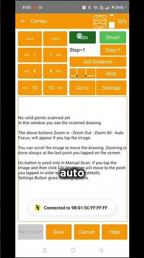 Guarda quanto è semplice usare lo strumento di misurazione laser, 2Dscanner.