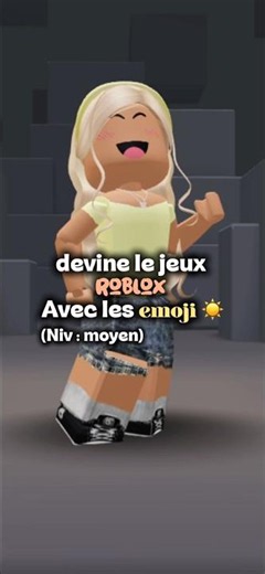 {🤨} devine le jeux Roblox Avec les emojis (P2)💕🥹 #roblox