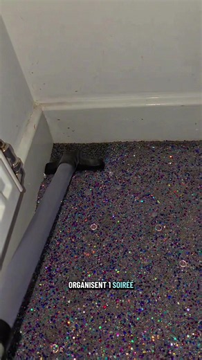 Comment aspirer des paillettes sur la moquette sans tout gâcher