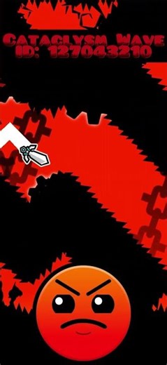 Cataclysm Wave 😈💀🔥 #gd #geometrydash #shorts