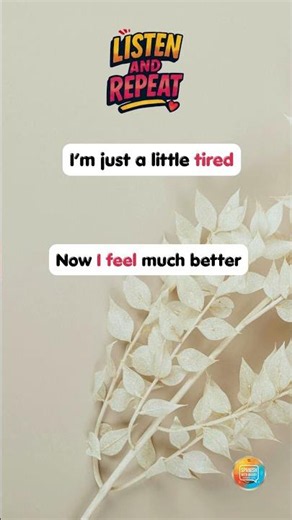 I Feel Tired in Spanish 😴 | Easy Spanish Conversation # #learnspanish #spanish #spanishforbeginners