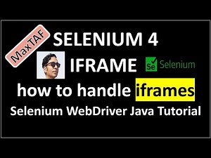 Selenium iFrame Java | Selenium WebDriver | iframe in Selenium | Difference between Frame and iFrame