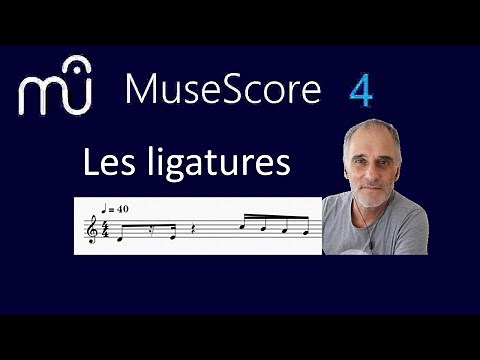 MuseScore 4 les ligatures