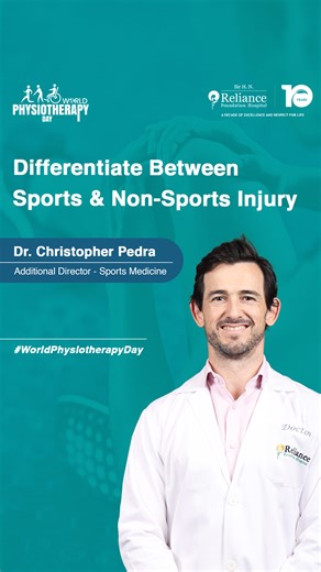 Sports injuries or non-sports injuries, both can impact your mobility and quality of life. On World Physiotherapy Day, let’s understand the difference and highlight the role of physiotherapy in recovery, prevention, and long-term wellness. Physiotherapy isn’t just about treatment, it’s about empowering movement, improving strength, and restoring confidence. Whether you’re an athlete or simply navigating daily life, physiotherapy helps you get back on track. This #WorldPhysiotherapyDay, take a st