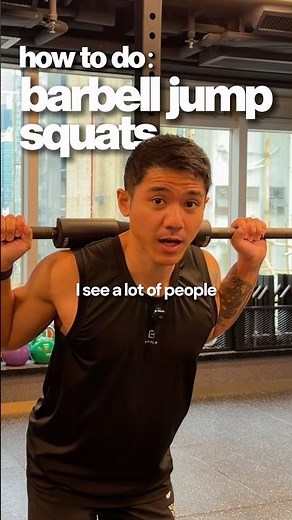 Barbell Jump Squat Tutorial!