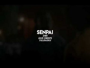 senpai audio edit