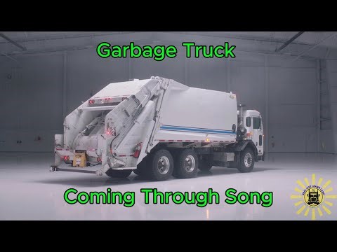 Garbage Truck Coming Through 🚛 | Garbage Truck Song for Toddlers | Early Learning Vehicles
