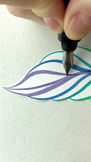 72K views · 1K reactions | Have a bright day! Drawing and writing with a fountain pen always adds some magic to the experience. I use this beaded net all the time in mandalas to fill large spaces. #alena_draws_leaves | Alena Light draws | Facebook