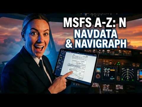 N is for NAVIGRAPH: Real Charts & AIRAC | MSFS 2024