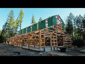 The FIRST Step To Getting CLOSED In - ZIP System SHEATHING For The 2nd Story Of Our BARNDOMINIUM