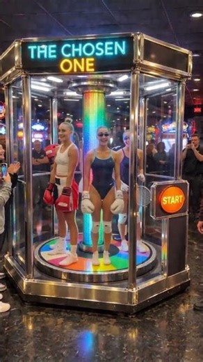 The machine picked her sport… 🏆