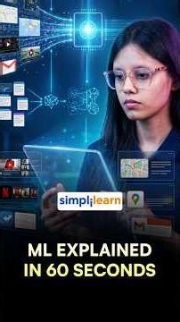 Machine Learning Explained in 60 Seconds | How Does Machine Learning Work? | #Shorts | #Simplilearn