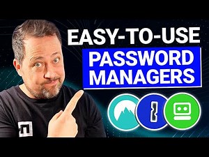 Easy-to-use password managers? | My top picks!