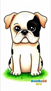 49K views · 349 reactions | Learn to Draw a Cute FRENCH BULLDOG Step-by-Step! ✨ AWESOME & Easy Drawing Ideas for Beginners! #drawingtutorial #howtodraw #cutefrenchbulldog #frenchbulldogdrawing #easydrawing #simpleart #beginnerart #stepbystep #viralart #fyp #trending #arttok #kidsart #artevent | Hamdego Art | Facebook
