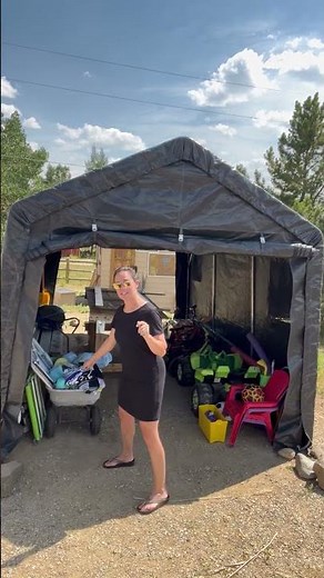 We use our storage shed for construction and storage! #ad #amazoninfluencer