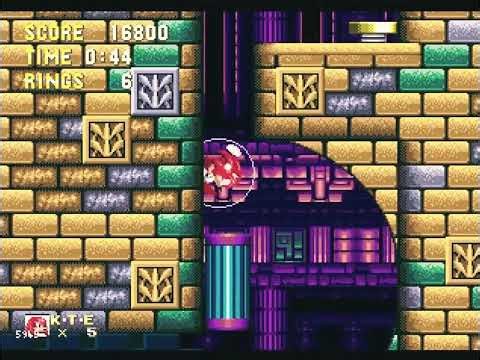 Sonic 3 Game Genie Knuckles Playthrough Part 2