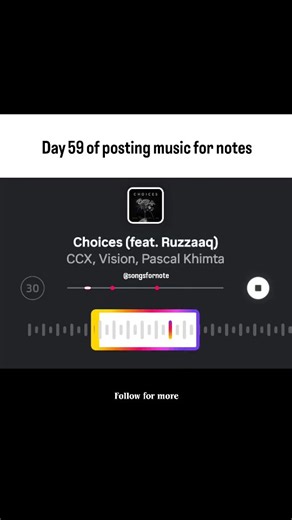 MUSICAL SAGE | Collecting dhh lovers (929/1000) ( Day 59 of posting music on note , trending songs , choices song by ccx vision and pascal khimta, song... | Instagram