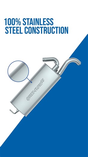 73K views · 31 reactions | Looking for a longer-lasting muffler repair? Choose Walker Quiet-Flow SS, the only broad market 100% stainless steel muffler that delivers longer life expectancy. Learn more: bit.ly/4jwQzED #WalkerExhaust #TheWalkerWay #Exhaust #Mufflers #QuietFlowSS | Walker Emissions | Facebook