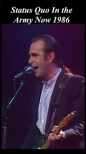 Status Quo In the Army Now 1986 best music 80s