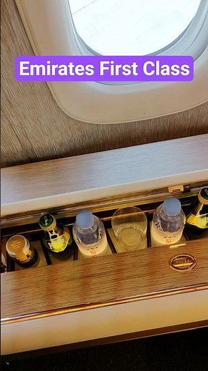 Emirates First Class seat tour in detail