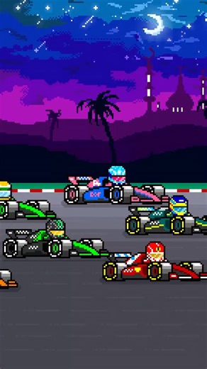 It’s a McLaren front row with Piastri in his Ultra Instinct form after securing Sprint Pole, the Sprint win and P1 in Qualifying! The stage is set for the ultimate showdown as our three championship contenders battle at the front when the lights go out tomorrow at the Qatar Grand Prix! #formula1 #f1 #qatargp | Formula 8-Bit