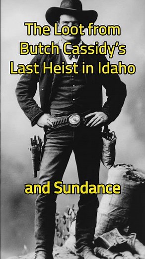 The Loot from Butch Cassidy’s Last Heist in Idaho #losttreasure #goldcoins #treasurehunting