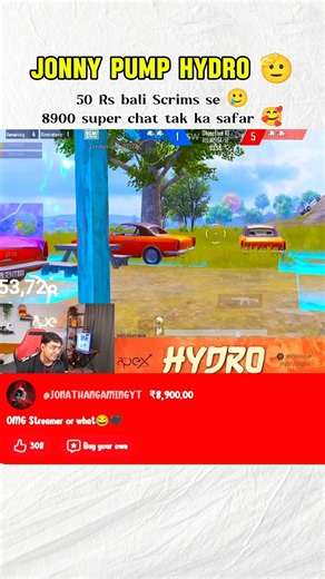 Jonathan super chat hydro 8900 😱🤯 #jonathangaming #jonathanlive #bmps2026 #tagjonathan