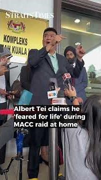 Albert Tei claims he 'feared for life' during MACC raid at home