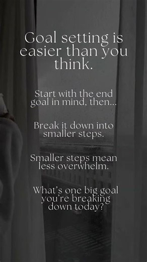 Goal Setting is easier than you think...