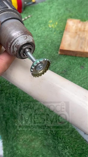 Create a Homemade Hole Saw with a Bottle Cap