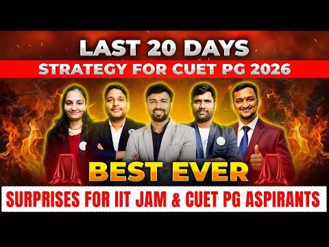 CUET PG Mathematics Preparation 2026 - 20 Days Smart Strategy | IFAS
