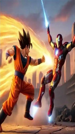 Goku vs Iron Man || Final Showdown