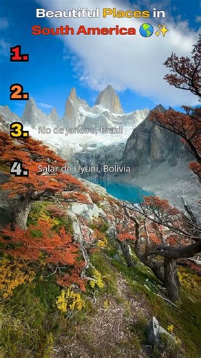 Rankinh South America #travel #facts #shorts