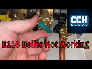 Baxi E118 - Baxi 800 Combi Boiler - System Boiler