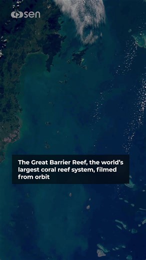 The Great Barrier Reef from Space in Stunning 4K