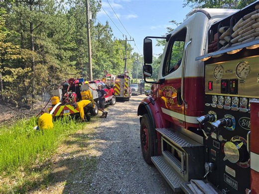 Brush fire at Appomattox solar farm traced to downed power line