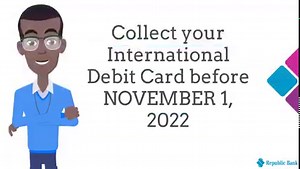 We’re bringing it to you! Conversion is almost here! Have you collected your International Debit card as yet? Make sure to follow our pages and stay updated. | Republic Bank