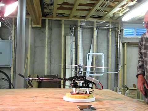 Simple RC Helicopter Test Stand