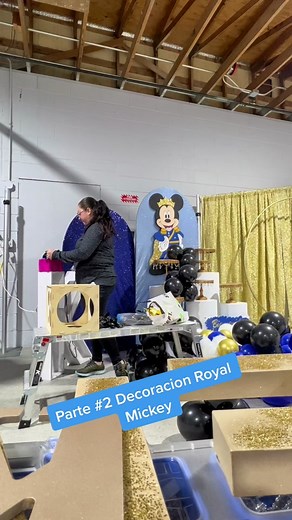 Royal Mickey Mouse 1st Birthday Party Decorations in Omaha, Nebraska