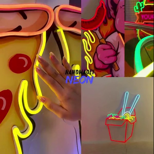 Rainbow Neon Sign, Colorful LED Wall Light, Kids Room Decor, Nursery Aesthetic, Rainbow Gift - Etsy