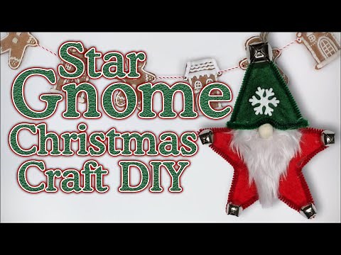 Easy DIY Felt Gnome, Fun Craft Christmas Gonk Ornament No Sew