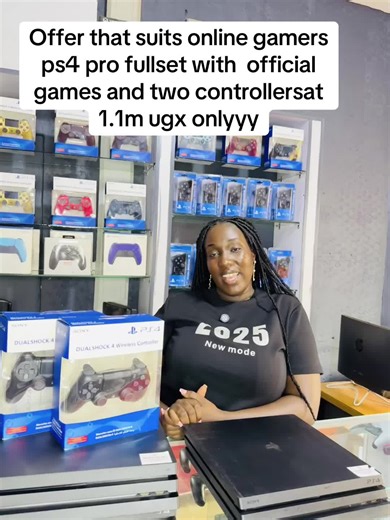 PS4 Pro Non-Chipped with Official Games for 1.1M UGX