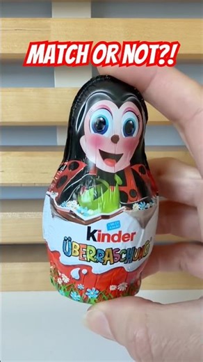 Ladybug Kinder… and THIS inside?! 🐰🐞#asmrunboxing #kindersurprise #toyreview