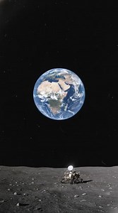 Watch a Moon Rover Drive with Earth Clearly Visible! #spacefacts #space #facts #astronomy #nasa #spacex #astrophysics #science #universe #physics #cosmos #sciencefacts #astronomyfacts #cosmology #spaceexploration #solarsystem #astronomylover #spacelovers #blackhole #elonmusk #spacetime #spacescience #spacetravel #spacestation #earth #astrophotography #isro #astronomynerd #blackholes #mars | Space Fact