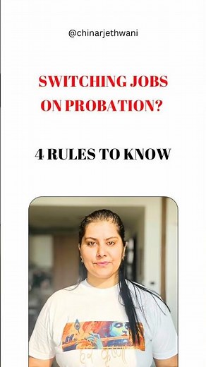 4 Rules to know: resigning during probation period