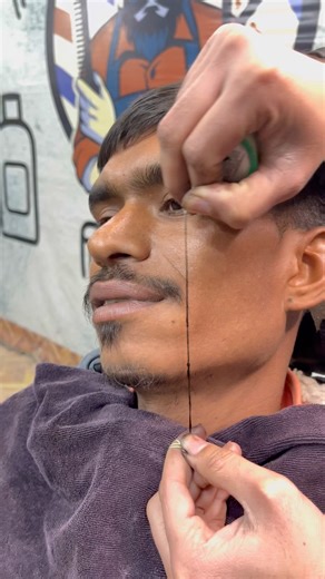 Beard colour #barber #hairstyle