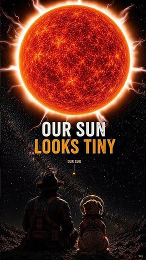 Our Sun Looks Tiny Next to Betelgeuse