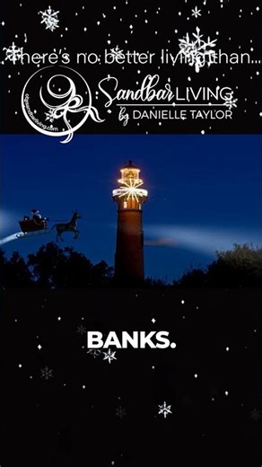 The holidays on the Outer Banks are absolutely MAGICAL…