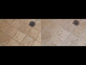 Shower Floor and Bench, Regrout, cleaning + sealing. AMAZING TRANSFORMATION!