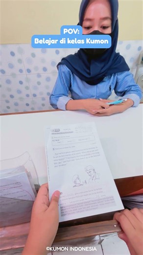 POV: Belajar di kelas Kumon #AkuAnakKumon #KumonIndonesia